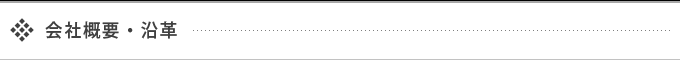 会社概要